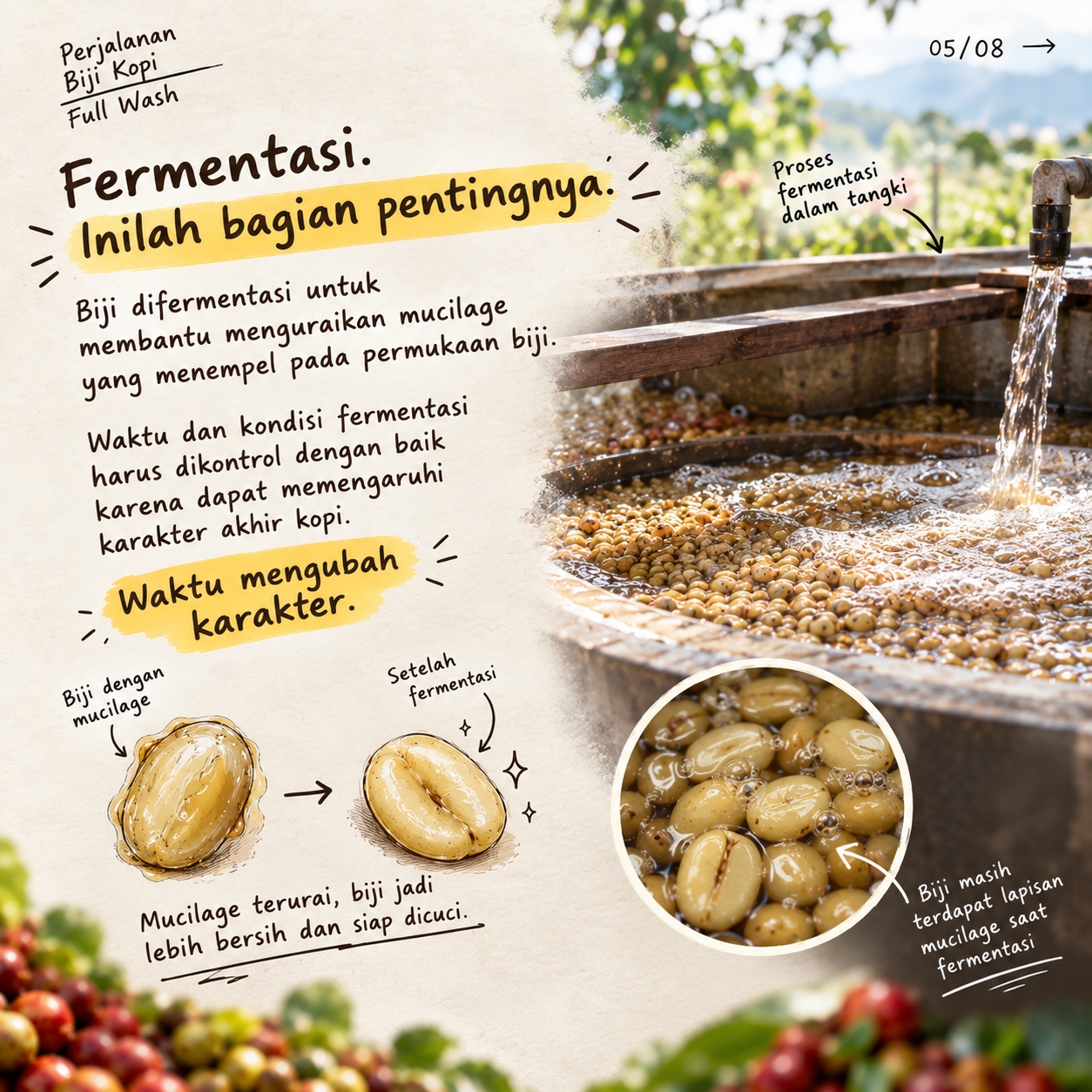 Biji Kopi Metode Full Wash 05