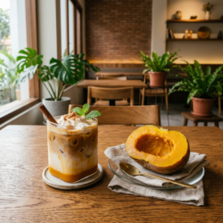 Resep Es Kopi Labu